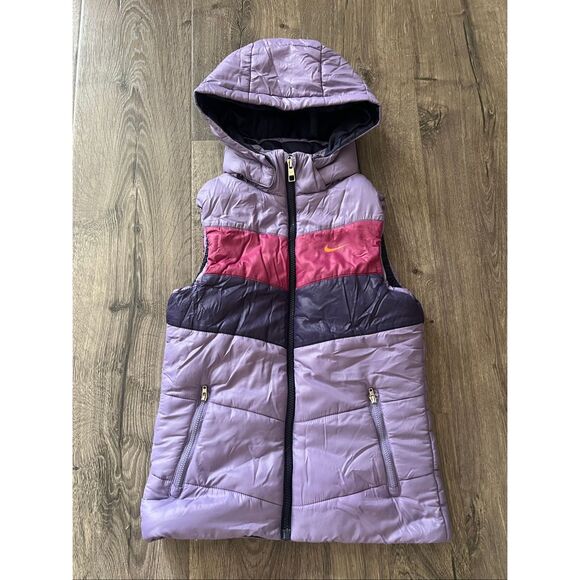 Nike Girl’s Hooded Vest size Medium - Picture 1 of 8